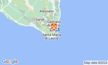 Map Santa Maria di Leuca Villa 126448