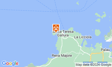 Map Santa Teresa di Gallura Apartment 126946