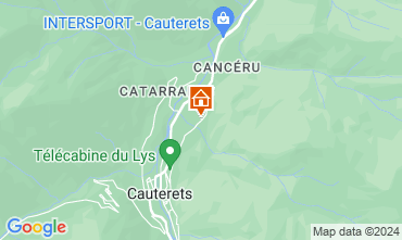 Map Cauterets Apartment 125698