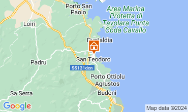 Map San Teodoro Villa 128205