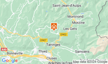 Map Praz de Lys Sommand One-room apartment 59316