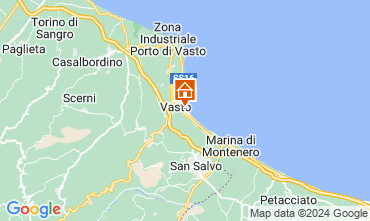 Map Vasto Apartment 64345