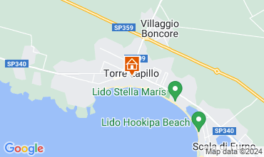 Map Torre Lapillo House 109387