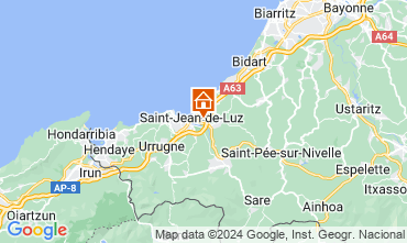 Map Saint Jean de Luz House 122998