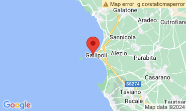 Map Gallipoli Apartment 128371