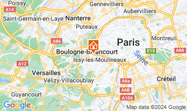 Map PARIS Apartment 127681