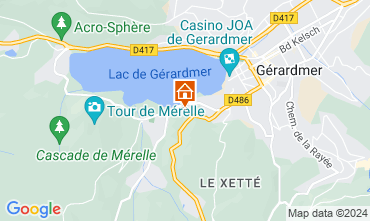 Map Grardmer Chalet 108389