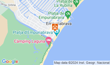 Map Empuriabrava Apartment 68823