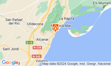 Map San Carlos de la Rpita Apartment 129052