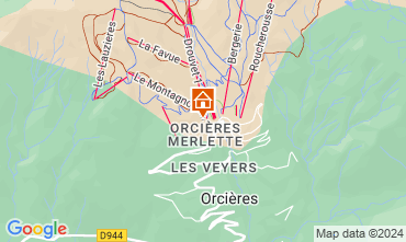 Map Orcires Merlette Apartment 120701