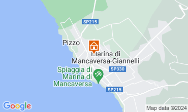 Map Marina di Mancaversa Apartment 125461