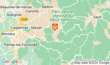 Map Bedoin Villa 125162