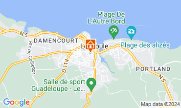 Map Le Moule Apartment 128331