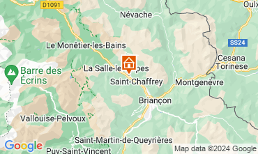 Map Serre Chevalier Chalet 2856