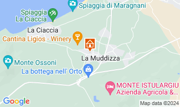 Map Valledoria Apartment 128270