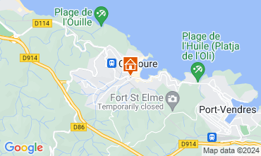 Map Collioure One-room apartment 108069