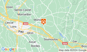 Map Pau Villa 98885