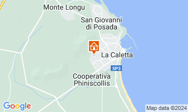 Map La Caletta Apartment 124691