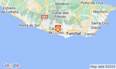 Map Camara de Lobos Apartment 128029