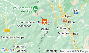 Map Chtel Chalet 117459