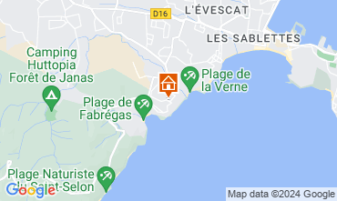 Map La Seyne sur Mer Apartment 82690
