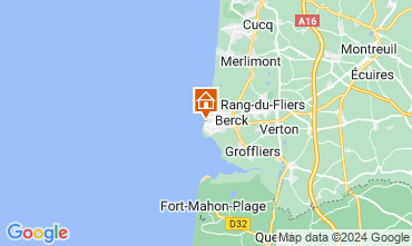 Map Berck-Plage Apartment 124220