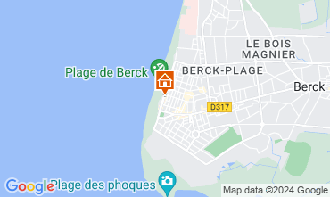 Map Berck-Plage Apartment 124220