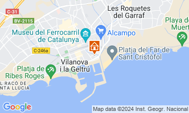 Map Barcelona Apartment 114911
