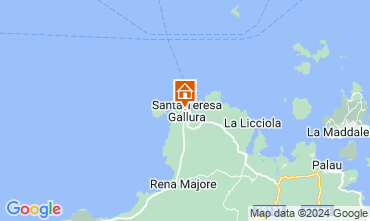 Map Santa Teresa di Gallura Apartment 67733