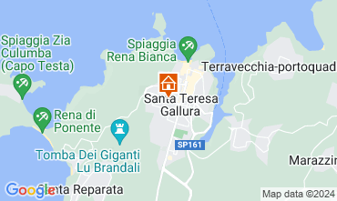Map Santa Teresa di Gallura Apartment 67733