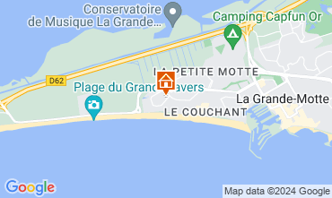 Map La Grande Motte One-room apartment 70839