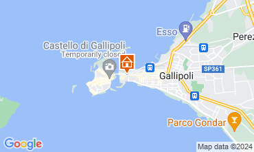 Map Gallipoli Apartment 125492