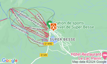 Map Besse - Super Besse One-room apartment 71362