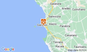 Map Gallipoli Apartment 127824