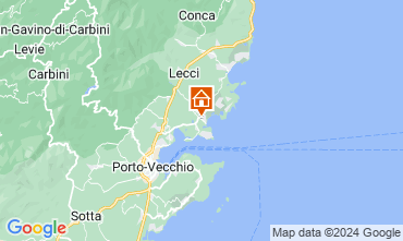 Map Porto Vecchio Apartment 126517