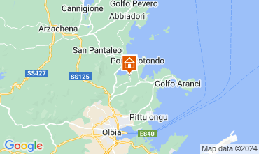 Map Porto Rotondo Apartment 64628