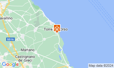 Map Torre dell'Orso Apartment 32285