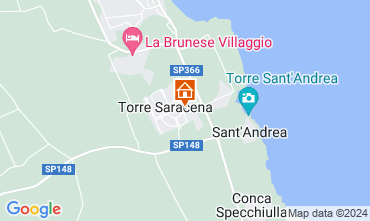 Map Torre dell'Orso Apartment 32285