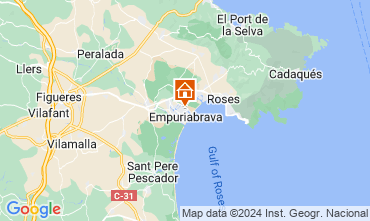 Map Empuriabrava Villa 68863