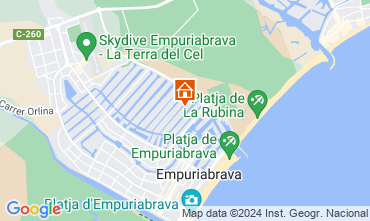 Map Empuriabrava Villa 68863