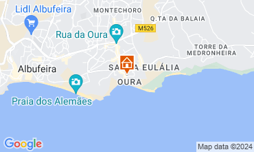 Map Albufeira Apartment 124075