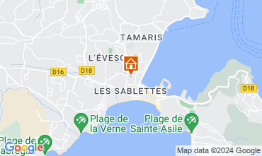 Map La Seyne sur Mer Apartment 126415