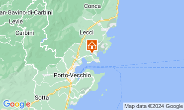 Map Porto Vecchio Villa 121560