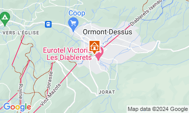 Map Les Diablerets Apartment 73953