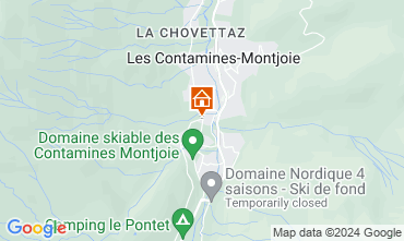 Map Les Contamines Montjoie Chalet 107147