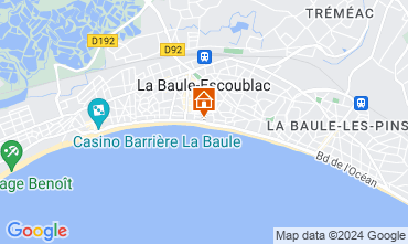 Map La Baule Apartment 76784