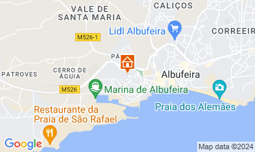 Map Albufeira Apartment 129127