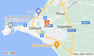 Map Gallipoli Apartment 118348