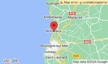 Map Wimereux Apartment 108853