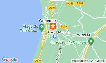 Map Wimereux Apartment 108853